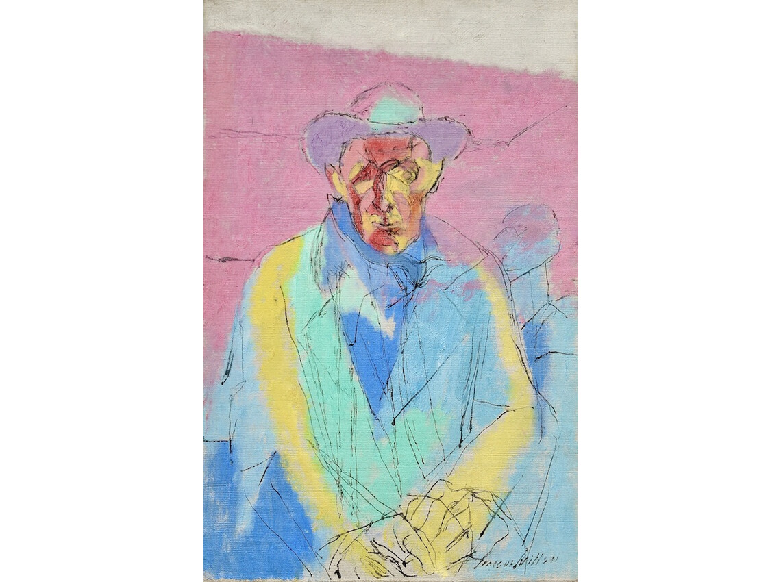 Autoportrait ou Homme à la Blouse